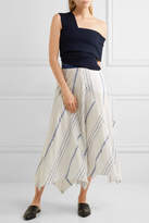 Thumbnail for your product : Rosetta Getty One-shoulder Stretch-knit Top