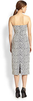 Thumbnail for your product : Zero Maria Cornejo Strapless Pebble Jacquard Dress