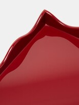 Thumbnail for your product : THE LACQUER COMPANY X Rita Konig Belle Rives Small Lacquer Tray - Red