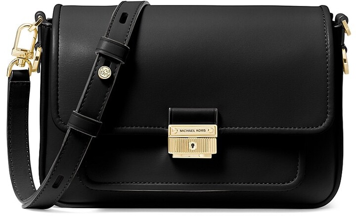 Michael Kors Black Messenger Handbags | Shop the world's largest collection  of fashion | ShopStyle