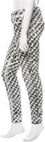 Thumbnail for your product : Proenza Schouler Splattered Printed Skinny Jeans w/ Tags