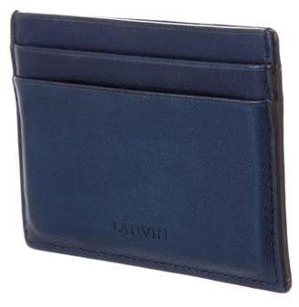 Lanvin Metallic Card Holder