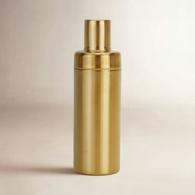 Hawkins New York Simple Brass Stainless Steel Shaker
