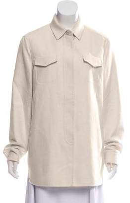 Loro Piana Cashmere Button-Up Jacket