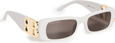 Thumbnail for your product : Balenciaga Dynasty Rectangular Sunglasses