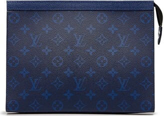 Louis Vuitton Pre-Owned Monogram Taigarama Travel Pouch - Blue for Women