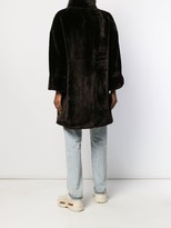 Thumbnail for your product : Pierre Cardin Pre-Owned 1980's Loose Teddy Bear Coat