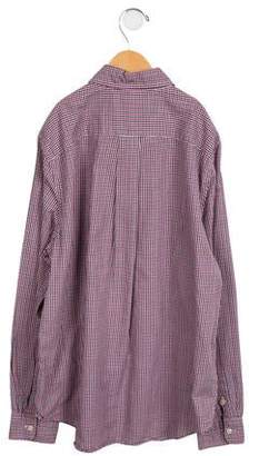 Ralph Lauren Boys' Plaid Button-Up Shirt