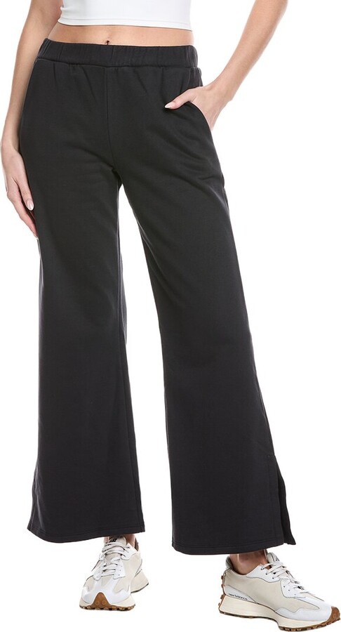 Beyond Yoga Open Ended Mid Rise Wide Leg Pant