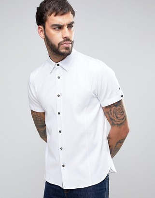 Ted Baker Short Sleeve Shirt in Texture