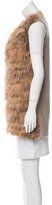 Thumbnail for your product : Alice + Olivia Knitted Fur Vest