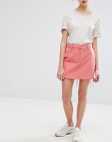 Thumbnail for your product : Weekday Skirt With Raw Hem