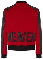 Thumbnail for your product : Saint Laurent Heaven Contrast Bomber Jacket