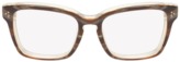 Thumbnail for your product : Linda Farrow Luxe 274 Keyhole Square Optical Frame