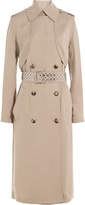 Thumbnail for your product : Alexander Wang Trench Coat with Eyelet Embellished Belt