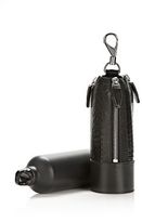 Thumbnail for your product : Alexander Wang Runway Water Bottle In Embossed Black With Rhodium