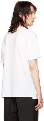 Saint Laurent White Logo Signature T-Shirt