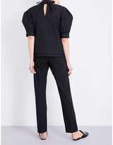 Thumbnail for your product : J.W.Anderson Puff-sleeved brushed cotton top