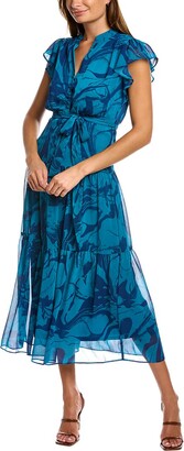 Ruffle Maxi Dress | Shop the world's largest collection of fashion 