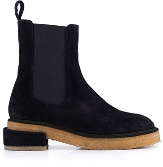 frame le canon platform chelsea boot