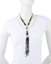 Thumbnail for your product : Nakamol Beaded Bolo Tassel Necklace