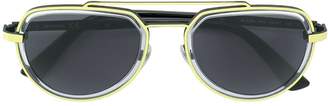 Diesel aviator frame sunglasses