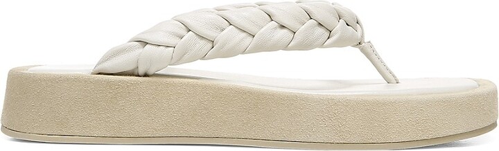 navy bling flip flops