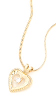 Thumbnail for your product : Vanessa Mooney Nora Heart & Crystal Necklace