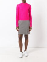 Thumbnail for your product : Walter Van Beirendonck Pre-Owned Mohair Overlay Dress