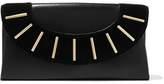 Thumbnail for your product : Diane von Furstenberg Embellished Leather And Suede Clutch