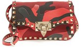 Thumbnail for your product : Valentino 'Rockstud Camo' Leather Crossbody Bag