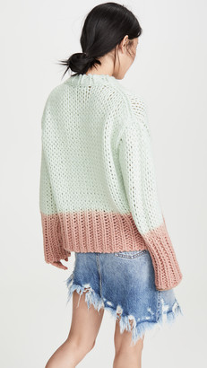 Acne Studios Kirene Dip Dye Sweater