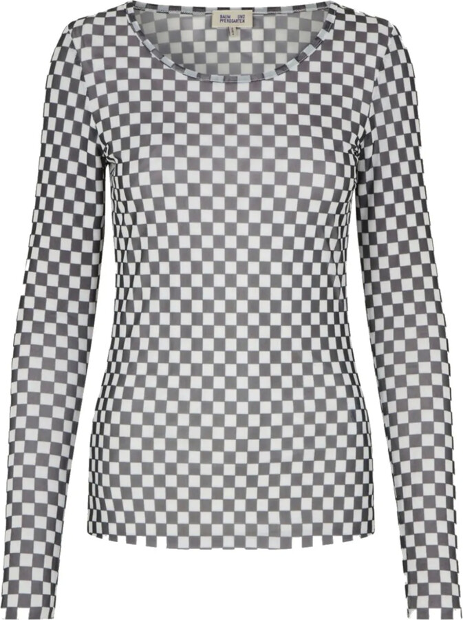 Baum und Pferdgarten Jodiana checked top