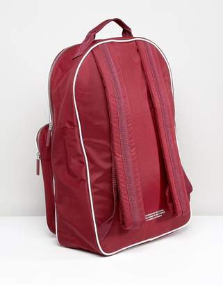 adidas Adicolor Backpack In Burgundy Cw0627