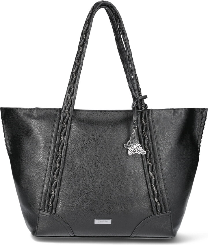 Jessica Simpson Women’s Dallas Tote Handbag, Black
