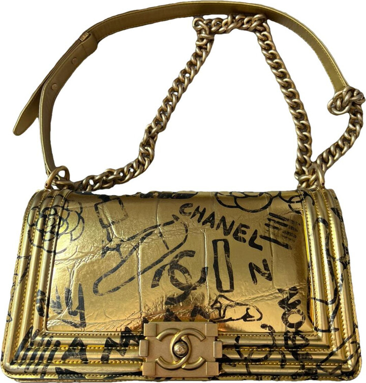 Chanel Boy patent leather crossbody bag - ShopStyle