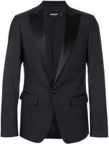 Thumbnail for your product : DSQUARED2 satin peaked lapel blazer