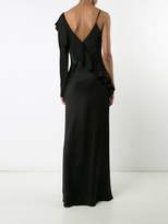 Thumbnail for your product : Diane von Furstenberg asymmetric ruffle dress