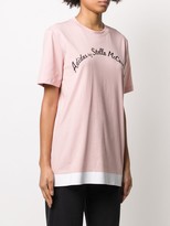 Thumbnail for your product : adidas by Stella McCartney logo T-shirt