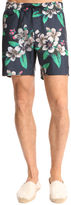 Thumbnail for your product : Marc by Marc Jacobs Blue Floral Swimming Trunks