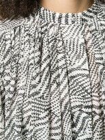 Thumbnail for your product : Isabel Marant Abstract-Print Gathered Shift Dress