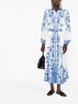 Thumbnail for your product : Polo Ralph Lauren Paisley-Print Belted Midi Dress
