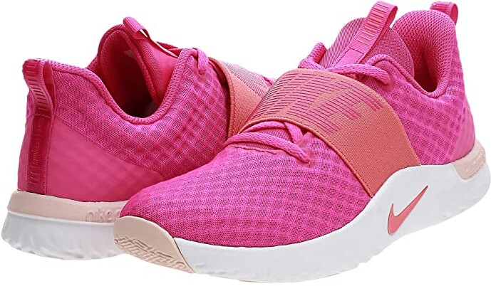 nike renew in season tr 9 white pink green