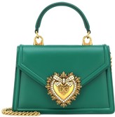 Thumbnail for your product : Dolce & Gabbana Devotion Small leather shoulder bag