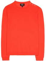 red cotton sweater - ShopStyle