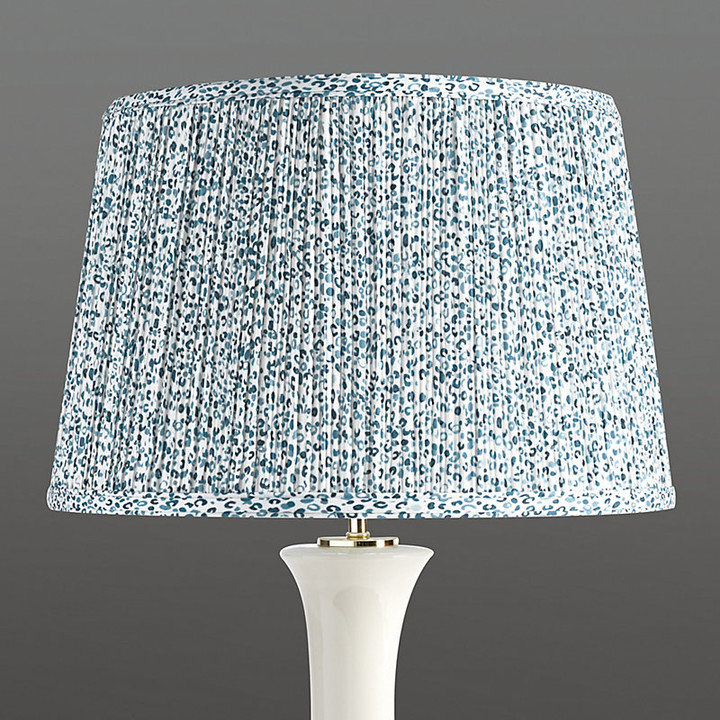 Ballard Designs Limited Edition Lynx Pleated Lamp Shade Blue 14" - ShopStyle