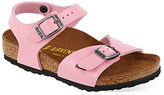 Thumbnail for your product : Birkenstock Roma leather sandals 4-8 years