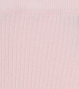 Loro Piana Kids Comfy ribbed-knit cashmere leggings