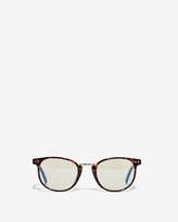 Thumbnail for your product : Express Round Blue Light Blocking Reader Eyeglasses