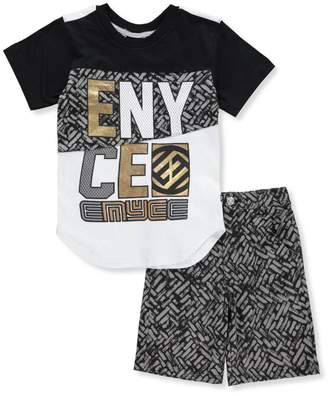 Enyce Little Boys' Toddler 2-Piece Short Set Outfit